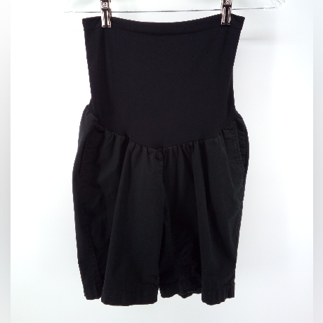 Motherhood Maternity Black On Black Shorts Summer Spring L